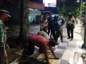 Kanit Intelkam Polsek Pabean Cantikan Bersama Danramil Pimpin Operasi Penertiban Masker di Jalan Bunguran