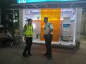 Satsabhara Polres Tanjung Perak Patroli Rutin ke Kantor Bank BNI Perak Timur
