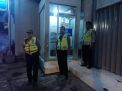 Personil Unit Lantas & Unit Sabhara Polsek Semampir Gelar Patroli Malam di Kantor BRI
