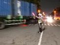 Timsus Silver Lakukan Pengaturan Lalu Lintas Malam & Penindakan Pelanggar
