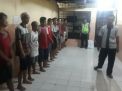 Polsek Krembangan Lakukan Pengecekan Tahanan Setelah Apel Malam