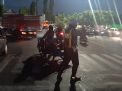 Satlantas Polres Tanjung Perak Lakukan Pengaturan Malam Beri Pelayanan Pada Masyarakat