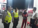Polsek Semampir Gelar Patroli SPBU di Malam Hari