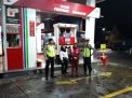 Polsek Pabean Cantikan Gelar Patroli Malam di SPBU, Sampikan Waspada Uang Palsu