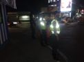 Polsek Semampir Pantau Keamanan Malam Takbir