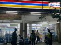 Polsek Pabean Cantikan Lakukan Patroli di Mini Market, Sampaikan Pesan Untuk Patuh Aturan Jam Malam