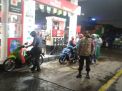 Polsek Pabean Cantikan Gelar Patroli Malam di SPBU, Antisipasi Kerawanan
