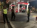 Polsek Pabean Cantikan Gelar Patroli di SPBU, Antisipasi Kejahatan di Malam Hari