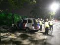 Jaga Situasi Keamanan Wilayah, Polsek Asemrowo Lakukan Patroli Mobile Malam Hari
