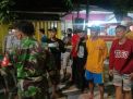 Polsek Pabean Cantikan Bersama Personil Gabungan Lakukan Operasi Penertiban Masker di Jalan Bunguran