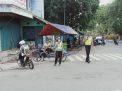 Kasat Lantas Polres Tanjung Perak Pimpin Penindakan di Jalan Karang Tembok