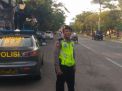 Polsek Krembangan Lakukan Pengaturan Sore, Antisipasi Kepulangan Karyawan
