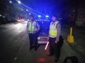 Antisipasi Kejahatan Jalanan, Polsek Krembangan Rutin Patroli Malam