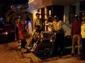 Personil Unit Sabhara Polsek Asemrowo Patroli Malam ke Pemukiman