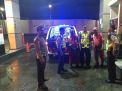 Patroli Malam di SPBU, Polsek Asemrowo Sampaikan Pesan Waspada 3C & Uang Palsu