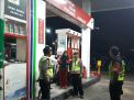 Personil Polsek Pabean Cantikan Pantau Keamanan SPBU Melalui Patroli Malam