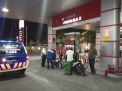 Patroli Malam di SPBU, Polsek Asemrowo Sampaikan Waspada Uang Palsu
