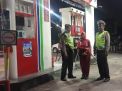 Polsek Pabean Cantikan Patroli Malam di SPBU, Antisipasi 3C