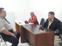 Babinkamtibmas Ujung Bersama Instansi Samping Koordinasi Bahas Rencana Penyemprotan Disinfektan