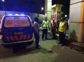 Polsek Asemrowo Gelar Patroli Malam di SPBU, Sampaikan Himbauan Waspada Uang Palsu