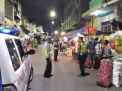 Polsek Pabean Cantikan Lakukan Patroli Malam di Pasar Sayur, Cegah 3C