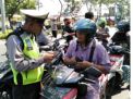Ops Pekat Semeru Polsek Krembangan Dapat 9 Pelanggar Lalin
