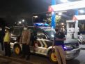 Sambang SPBU, Polsek Krembangan Laksanakan Patroli Malam Antisipasi Kerawanan
