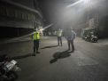 Polsek Pabean Cantikan Gelar Patroli Mobile di Kawasan Pertokoan Jalan Slompretan