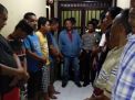 Polsek Pabean Cantikan Lakukan Pengecekan Rutin Tahanan Setelah Apel Malam
