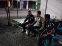 Babinkamtibmas Bongkaran Patroli Malam ke Kantor Bank CIMB Niaga