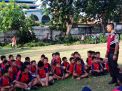 Babinkamtibmas Dupak Sambang SDN V Bangunsari, Dalam Rangka Rabu Narsis