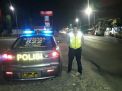 Unit Sabhara Polsek Krembangan Patroli Malam Antisipasi Balap Liar