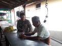 Babinkamtibmas Ujung Sampaikan Pesan Waspada Curanmor Ke Tomas
