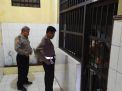 Cegah Tahanan Melarikan Diri, Polsek Kenjeran Laksanakan Pengecekan Rutin