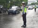 Unit Lantas Polsek Asemrowo Lakukan Pengaturan Pagi Cegah Kemacetan