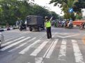 Unit Lantas Polsek Kenjeran Gelar Pengaturan Pagi Cegah Kemacetan