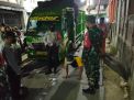 Polsek Pabean Cantikan Bareng Instansi Samping Lakukan Penertiban Masker di Jalan Panggung