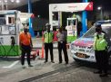 Polsek Asemrowo Gelar Patroli Malam di SPBU, Antisipasi Kriminalitas 3C