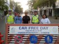 Satlantas Polres Tanjung Perak Lakukan Pam Car Free Day