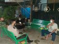 Babinkamtibmas Krembangan Utara Sambang Pemukiman, Sampaikan Himbauan Protokol Kesehatan
