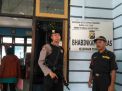 Satsabhara Polres Tanjung Perak Patroli ke Kantor Kelurahan