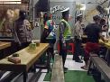 Polsek Asemrowo Gelar Operasi Pemberlakuan Jam Malam Bareng Linmas di Warkop-Warkop
