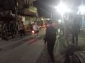 Polsek Kenjeran Gelar Operasi Pemberlakuan Jam Malam & Penertiban Masker Bareng Satpol PP & Linmas