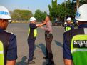 Latihan Beladiri dan Binkamsa Satpam PT TPS