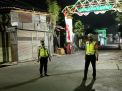 Patroli di Pemukiman, Polsek Asemrowo Ingatkan Waspada Orang Tak Dikenal