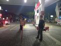 Sambang SPBU, Polsek Pabean Cantikan Laksanakan Patroli Malam