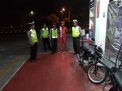 Polsek Pabean Cantikan Patroli SPBU Sambil Titip Pesan Kamtibmas