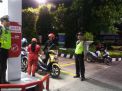 Polsek Pabean Cantikan Gelar Patroli Malam Antisipasi Kriminalitas di SPBU