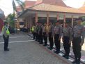 Panit Binmas Polsek Kenjeran Pimpin Apel Pergantian Piket Jaga PPK Bulak
