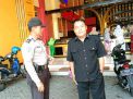 Babinkamtibmas Takal Kedinding Sambang Toko Emas, Sampaikan Pesan Kamtibmas